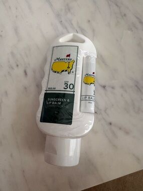 Brand New Masters Golf  Augusta National White Sunscreen and Lip Balm